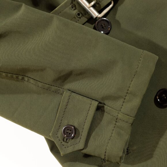 Prada olive green trench coat - Picture 5 of 7